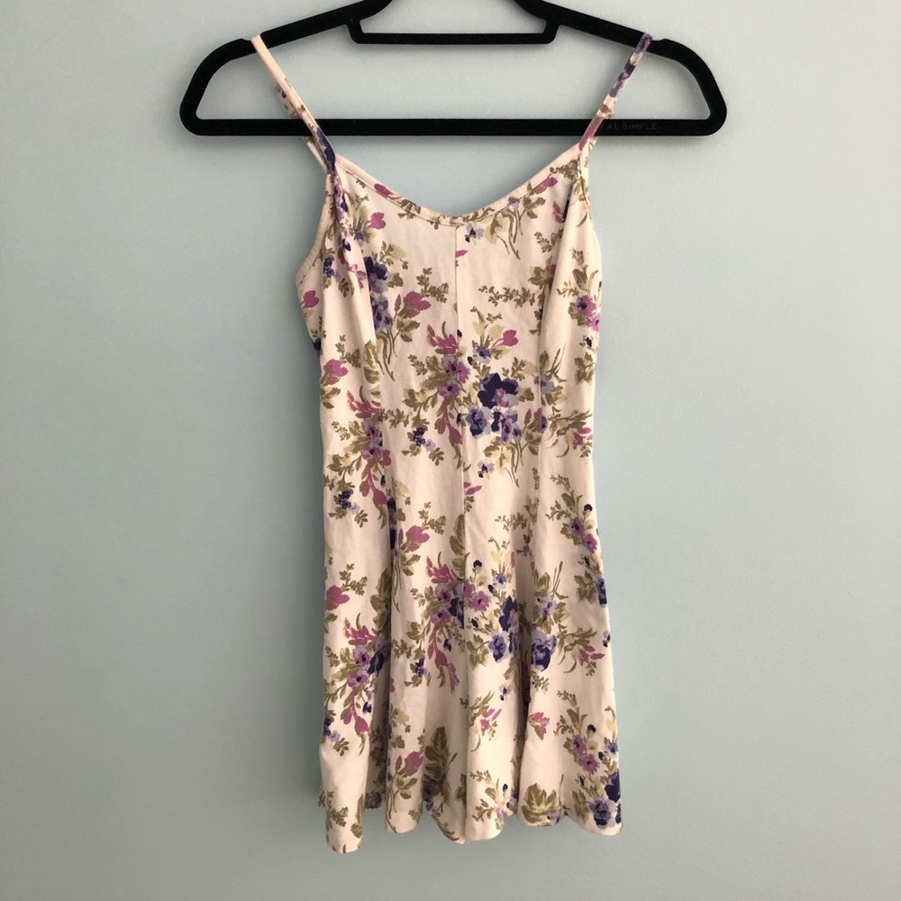 Floral Tie-Back Romper